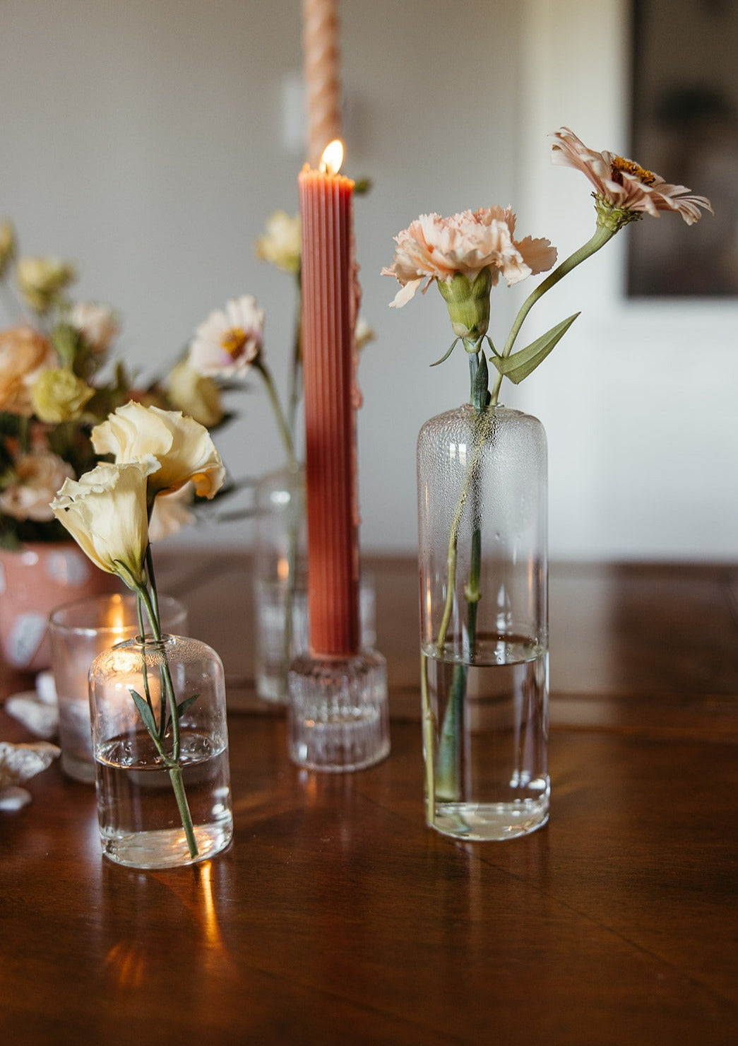 Wylder Bud Vase Collection  Bright Florals in Glass Bud Vases – Fleurish  Floral Studio