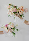 Petite bridesmaid bouquets; Chelle collection bouquets